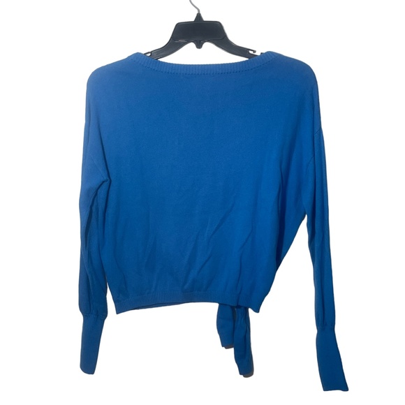 Lilly‎ Pulitzer Medium Lightweight Sweater Blue Round Neckline Long Sleeve - Picture 6 of 6